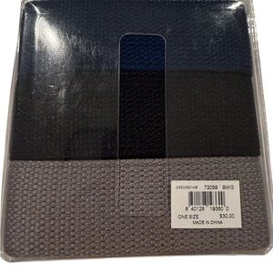 Nike Men's Belt Set - Blue, Black, Gray